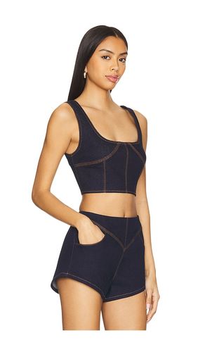 TOP EN DENIM ALBA en . Taille L. Also en M, XL - Nakedvice - Modalova