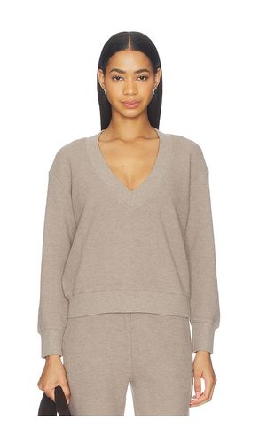 PULL GRAND COL V WAFFLE KNIT en . Taille L. Also en XL, XXL - Negative Underwear - Modalova