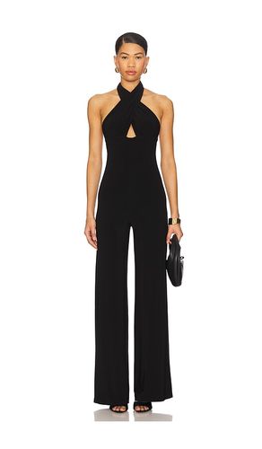 Halter Straight Leg Jumpsuit en . Taille M. Also en S - Norma Kamali - Modalova
