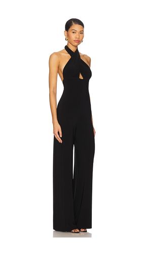 Halter Straight Leg Jumpsuit en . Taille M. Also en S - Norma Kamali - Modalova