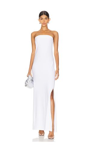 ROBE DE SOIRÉE STRAPLESS TAILORED SIDE SLIT en . Taille S. Also en - Norma Kamali - Modalova