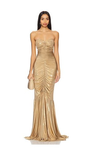 Strapless Shirred Front Fishtail Gown en . Taille L. Also en M, S, XL - Norma Kamali - Modalova
