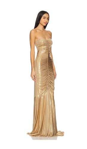 Strapless Shirred Front Fishtail Gown en . Taille L. Also en M, S, XL, XS - Norma Kamali - Modalova