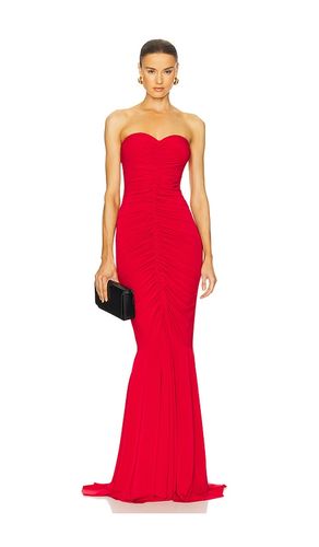 X REVOLVE Strapless Shirred Front Fishtail Gown en . Taille L. Also en M, S, XL, XS - Norma Kamali - Modalova