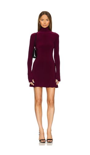ROBE COURTE SIRÈNE À COL ROULÉ ET MANCHES LONGUES en . Taille L. Also en M, S, XL - Norma Kamali - Modalova