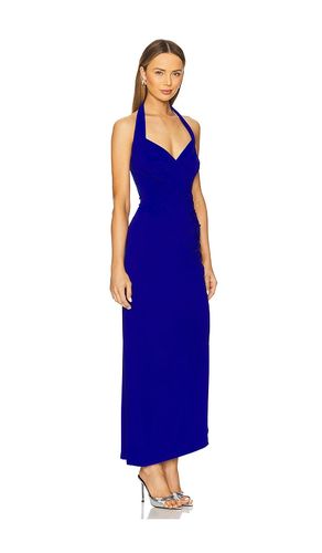 X REVOLVE Halter Sweetheart Side Drape Gown en . Taille L. Also en M, XS - Norma Kamali - Modalova