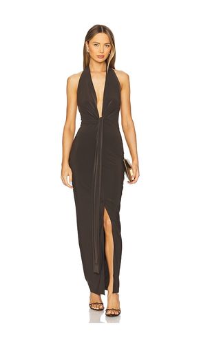 X REVOLVE Tie Front Halter Gown en . Taille M. Also en - Norma Kamali - Modalova