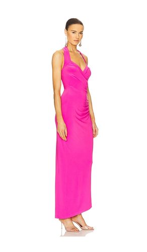 X REVOLVE Halter Sweetheart Side Drape Gown en . Taille XS. Also en S, M - Norma Kamali - Modalova