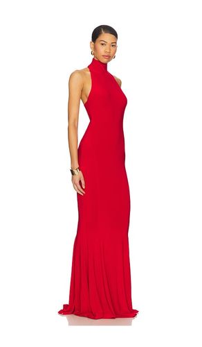 X REVOLVE Halter Turtle Fishtail Gown en . Taille L. Also en M, S, XL, XS, XXS - Norma Kamali - Modalova