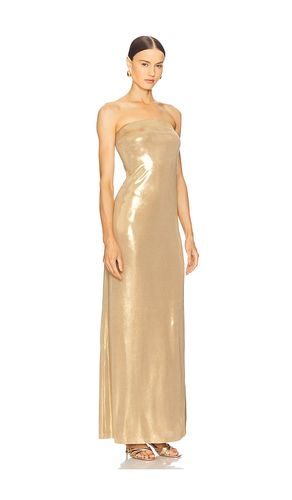 Strapless Tailored Side Slit Gown en . Taille M. Also en - Norma Kamali - Modalova
