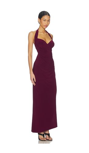 ROBE DE SOIRÉE DOS NU DÉCOLLETÉ CŒUR ET DRAPÉ CÔTÉ en . Taille S. Also en - Norma Kamali - Modalova