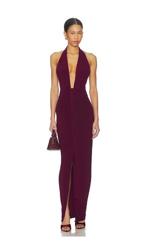 X REVOLVE Tie Front Halter Gown en . Taille L. Also en XL - Norma Kamali - Modalova