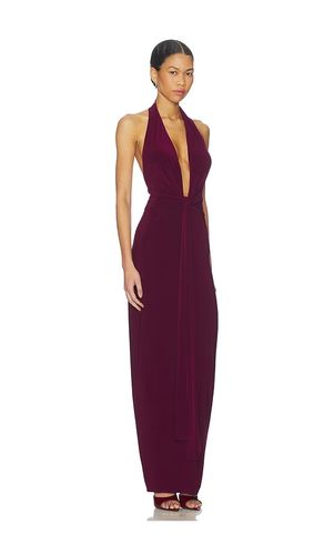 X REVOLVE Tie Front Halter Gown en . Taille L. Also en M, XL - Norma Kamali - Modalova