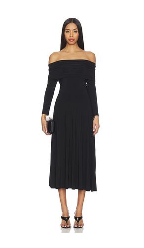 ROBE 3/4 SLEEVE COWL NECK FLARED en . Taille S. Also en - Norma Kamali - Modalova