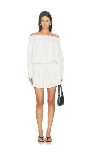 Long Sleeve Peasant Mini Dress en . Taille L. Also en M, S, XL, XS - Norma Kamali - Modalova