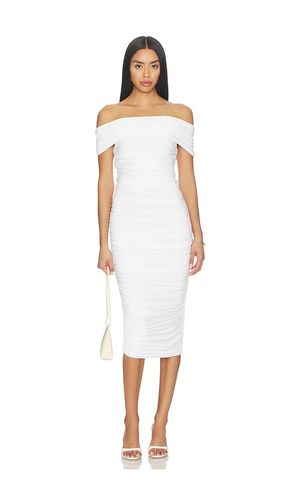 ROBE SANS MANCHES À ENCOLURE BÉNITIER ET FRONCES CÔTÉS en . Taille M. Also en S, XS, XXS - Norma Kamali - Modalova
