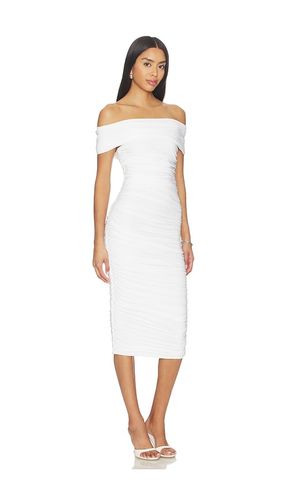 ROBE SANS MANCHES À ENCOLURE BÉNITIER ET FRONCES CÔTÉS en . Taille M. Also en S, XS, XXS - Norma Kamali - Modalova