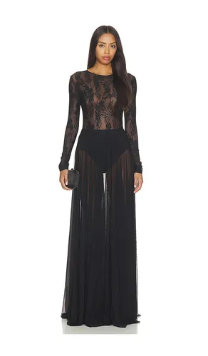 ROBE DE SOIRÉE ÉVASÉE À MANCHES LONGUES en . Taille M. Also en S, XL, XS, XXS - Norma Kamali - Modalova