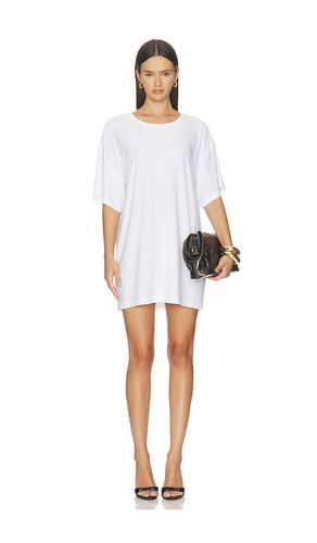 ROBE MINI DROITE À MANCHES COURTES en . Taille L. Also en M, S, XL, XS, XXS - Norma Kamali - Modalova