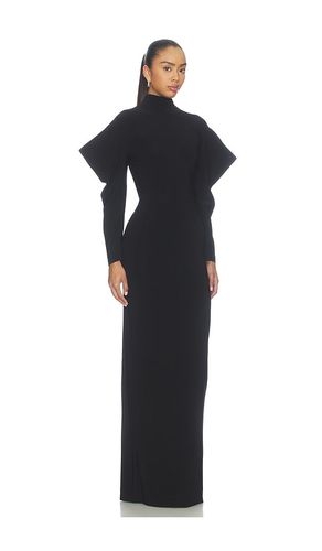 ROBE DE SOIRÉE À MANCHES ANGE, DOS OUVERT ET NŒUD WING SLEEVE OPEN BACK BOW NECK GOWN en . Taille XXS. Also en XS, S, M, L - Norma Kamali - Modalova