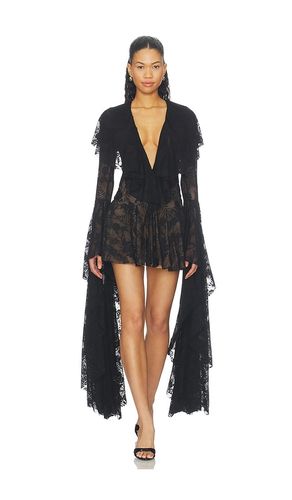 COMBINAISON BODY À MANCHES XL, DÉCOLLETÉ PLONGEANT ET VOLANTS en . Taille M. Also en S, XS, XXS - Norma Kamali - Modalova