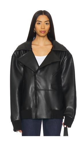 BLOUSON MOTARD OVERSIZED en . Taille L. Also en - Norma Kamali - Modalova