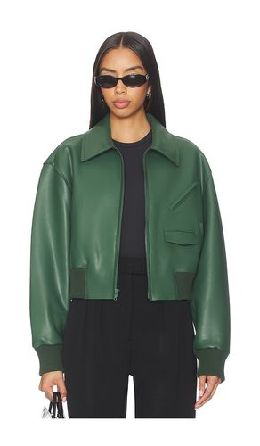 Mens Zip Front Classic Cropped Jacket en . Taille L. Also en - Norma Kamali - Modalova
