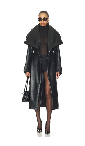 Shawl Collar Peplum Coat en . Taille M/L. Also en XS/S - Norma Kamali - Modalova