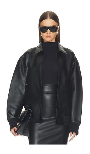 BLOUSON OVERSIZED MENS CLASSIC ZIP FRONT JACKET en . Taille M. Also en S, XS, XXS - Norma Kamali - Modalova