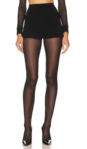 X REVOLVE Legging With Mesh Bottom Footsie en . Taille M. Also en L, XL - Norma Kamali - Modalova