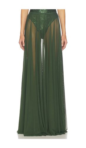 JUPE MAXI ÉVASÉE FLARED MAXI SKIRT en . Taille M. Also en S - Norma Kamali - Modalova