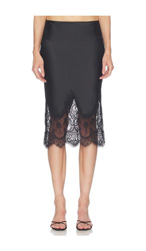 Bias Half Slip Skirt With Lace en . Taille M. Also en S, XS - Norma Kamali - Modalova