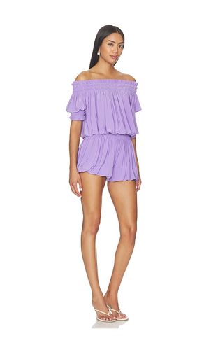 COMBISHORT BOUFFANT À MANCHES COURTES en . Taille L. Also en M, S, XS - Norma Kamali - Modalova