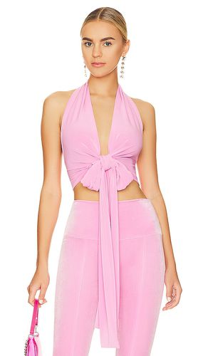 Halter Wrap Top in . Size XL - Norma Kamali - Modalova