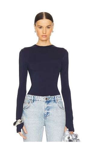 Long Sleeve Crew Top in . Size S, XL, XS, XXS - Norma Kamali - Modalova