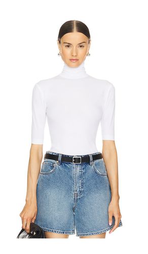 Slim Fit Short Sleeve Turtleneck Top in . Size M, S, XL, XS, XXS - Norma Kamali - Modalova