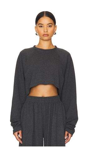 Oversized Raglan Sleeve Cropped Top en . Taille M. Also en L, XL - Norma Kamali - Modalova