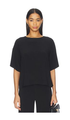 T-SHIRT SHORT SLEEVE BOXY en . Taille L. Also en S, XS, XXS - Norma Kamali - Modalova