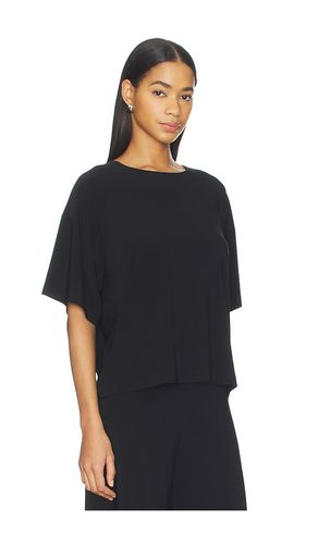 T-SHIRT SHORT SLEEVE BOXY en . Taille L. Also en S, XS, XXS - Norma Kamali - Modalova