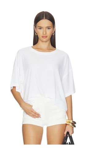 TOP DROIT À MANCHES COURTES en . Taille L. Also en M, S, XS, XXS - Norma Kamali - Modalova