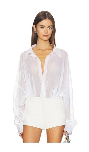 BODY CHEMISE BOYFRIEND SUPER OVERSIZED en . Taille L. Also en M, S, XL - Norma Kamali - Modalova