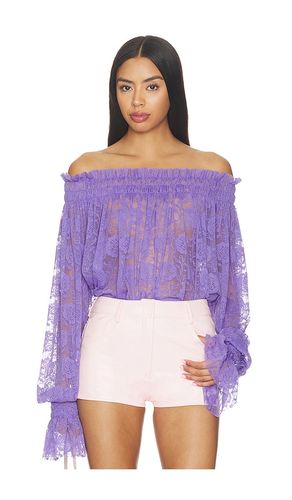 CHEMISE PAYSANNE À MANCHES LONGUES en . Taille S. Also en M, L, XL - Norma Kamali - Modalova