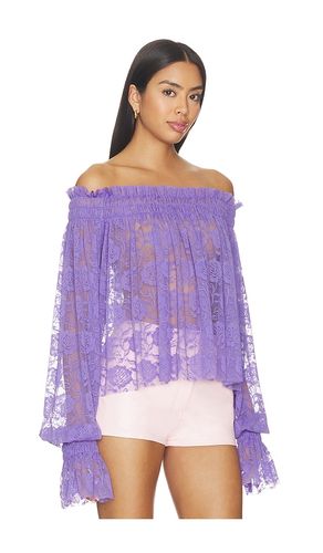CHEMISE PAYSANNE À MANCHES LONGUES en . Taille L. Also en M, S - Norma Kamali - Modalova