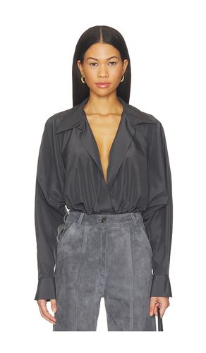 Oversized Neck Bodysuit en . Taille XXS. Also en XS, S, M, XL - Norma Kamali - Modalova
