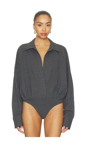 Oversized Neck Bodysuit en . Taille L. Also en M, S, XL, XS, XXS - Norma Kamali - Modalova