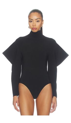 BODY À MANCHES CHAUVE-SOURIS, DOS OUVERT ET NŒUD AU COU WING SLEEVE OPEN BACK BOW NECK BODYSUIT en . Taille XXS. Also en XS, S, M, L - Norma Kamali - Modalova