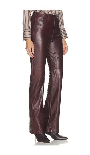 PANTALON EN CUIR JOAN en . Taille 0. Also en 6 - NILI LOTAN - Modalova