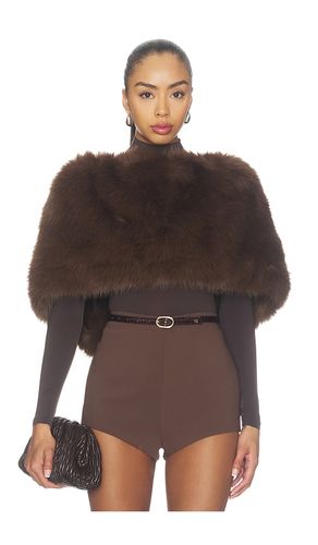 CHÂLE EN FAUSSE FOURRURE MALLORY en . Taille XS. Also en S, M, L - Nonchalant Label - Modalova