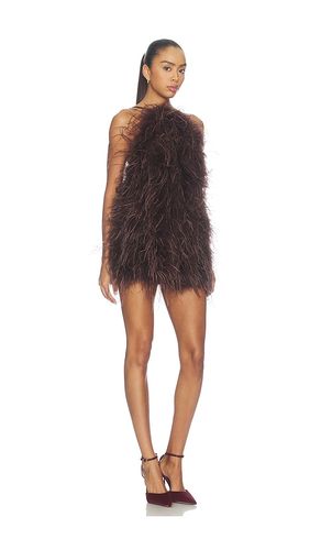 MINI ROBE À PLUMES MINI FEATHER DRESS en . Taille S. Also en - Naked Wardrobe - Modalova