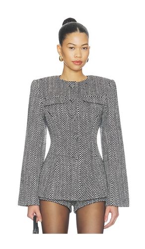 BLAZER SCULPTÉ À CHEVRONS SUITING en . Taille L. Also en M, S, XL, XS - Naked Wardrobe - Modalova